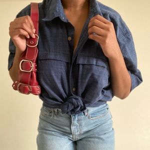 Textured/Patterned Button Up Shirt